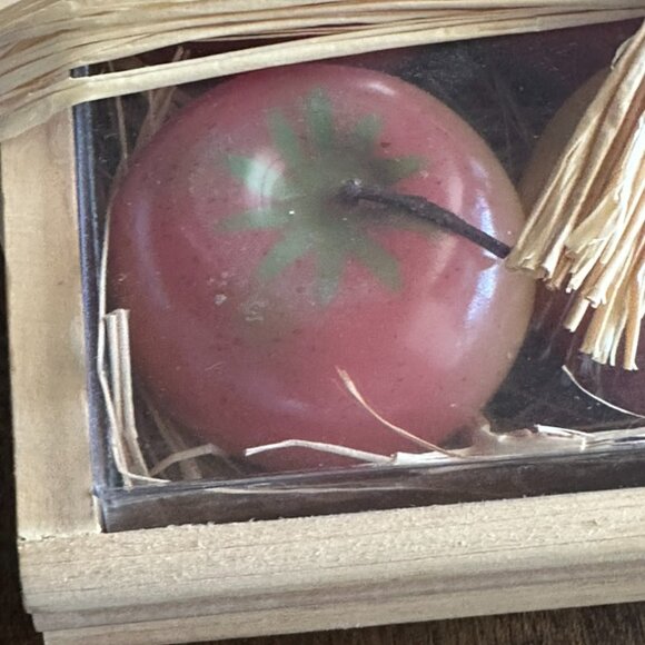 Williams Sonoma | Apple Floating Candles, Set of Six - Picture 4 of 5